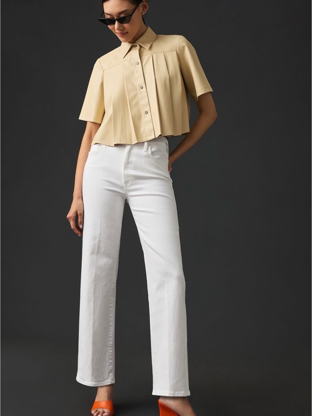 Mother - the rambler zip ankle jeans
